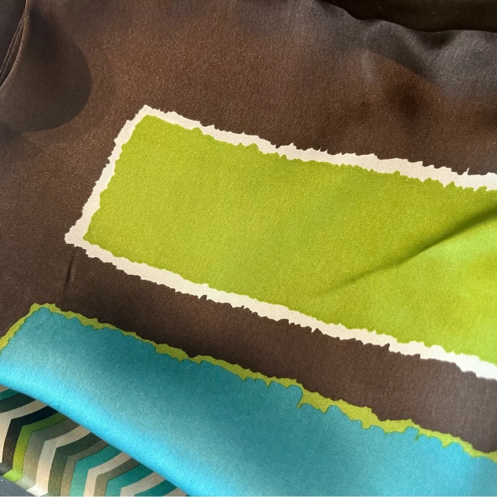NEW West Elm Silk Satin MCM Style Pillow Covers Set Of Two